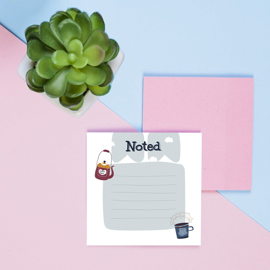 Memo 036 Noted Grey - Memopad by bukuqu