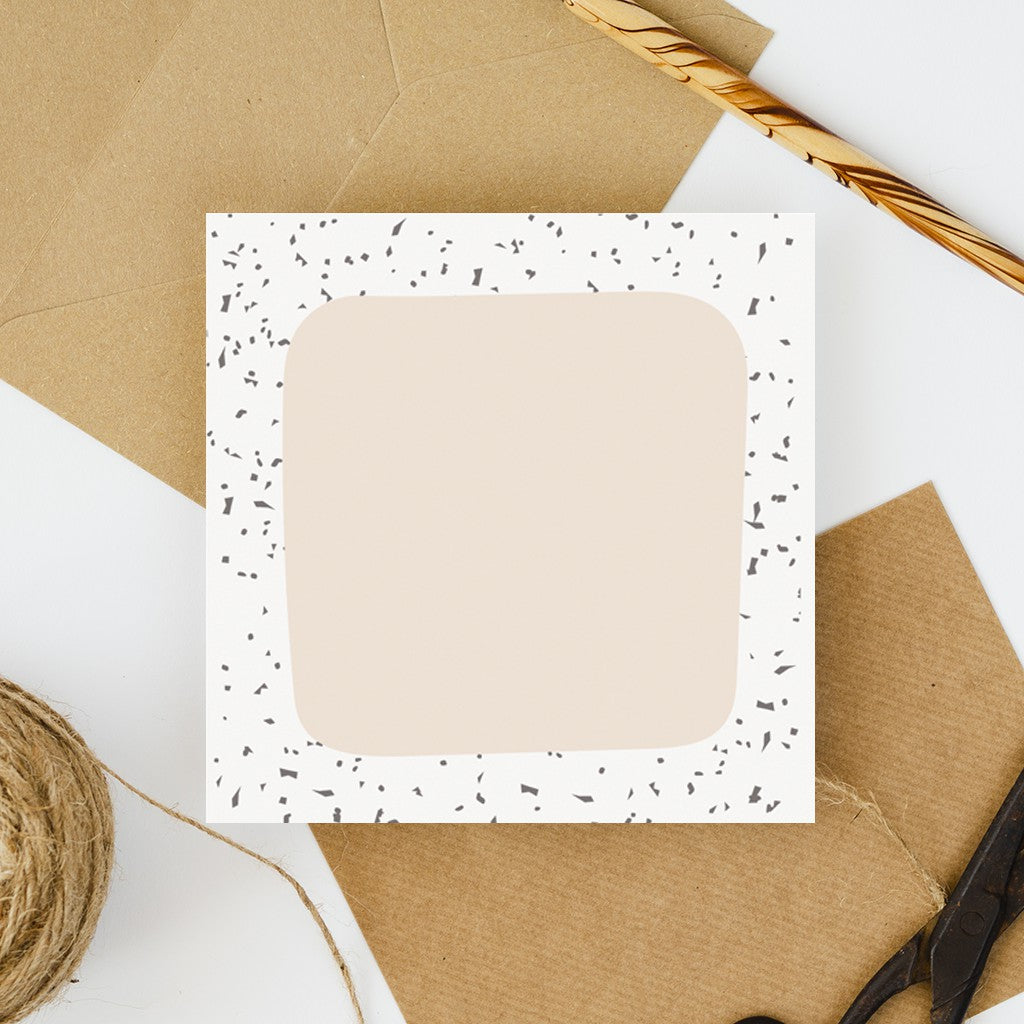 Memo 044 Abstract Terazzo - Memopad by bukuqu