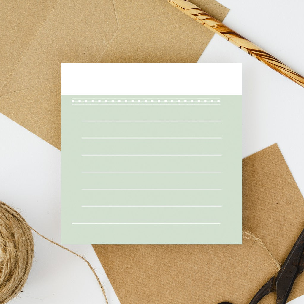 Memo 032 Greenlist - Memopad by bukuqu