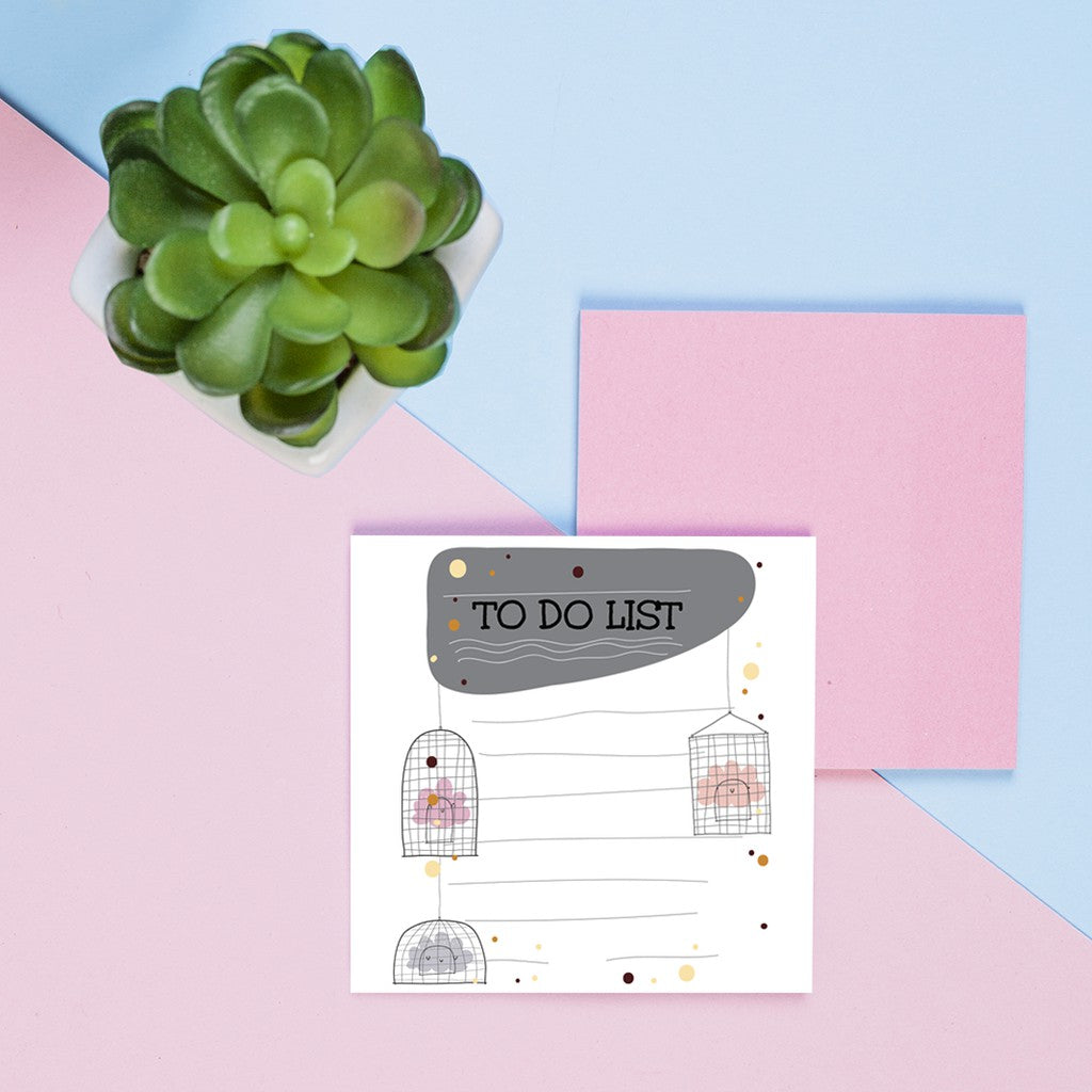 Memo 034 To Do List Bird Version - Memopad by bukuqu