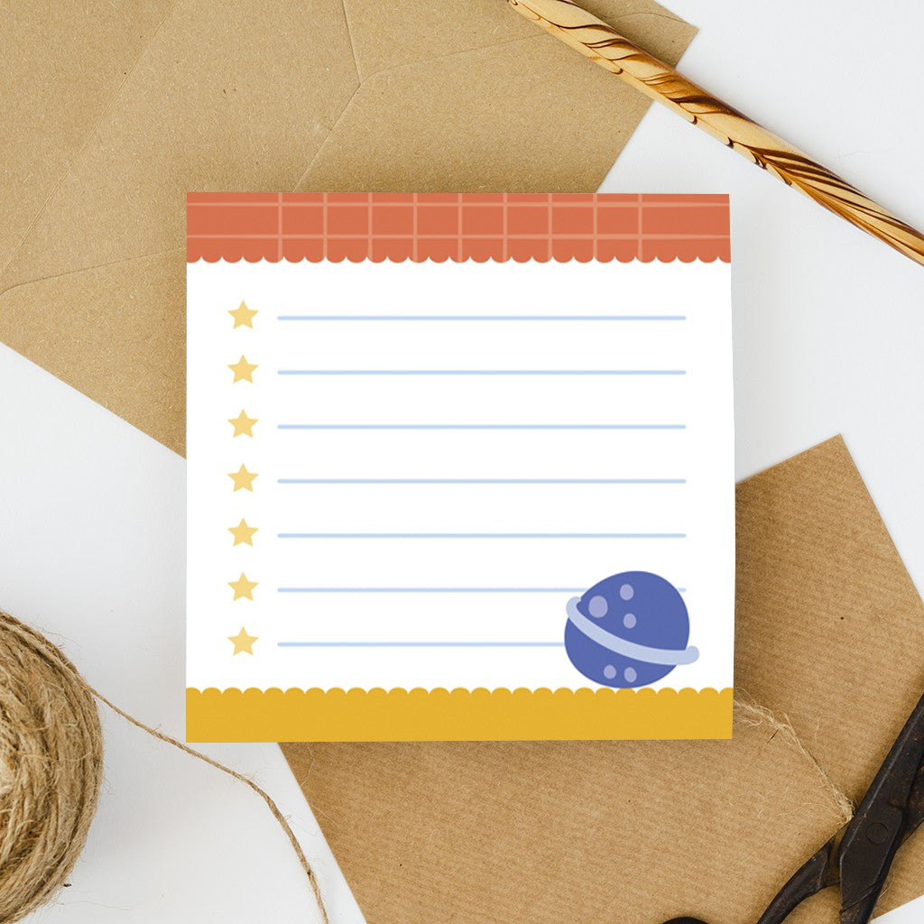 Memo 040 Star List - Memopad by bukuqu