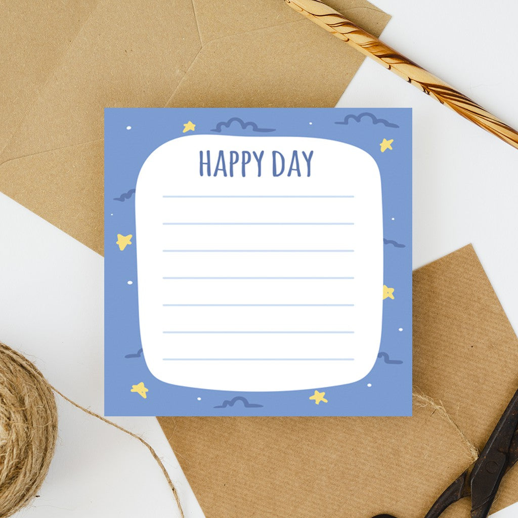 Memo 043 Happy Day - Memopad by bukuqu