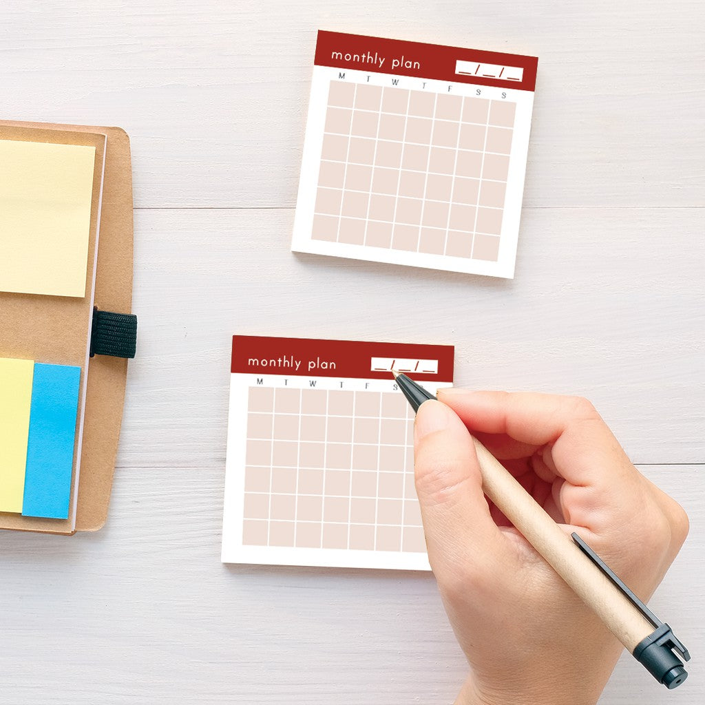 Memo 019 Monthly Planner - Memopad by bukuqu