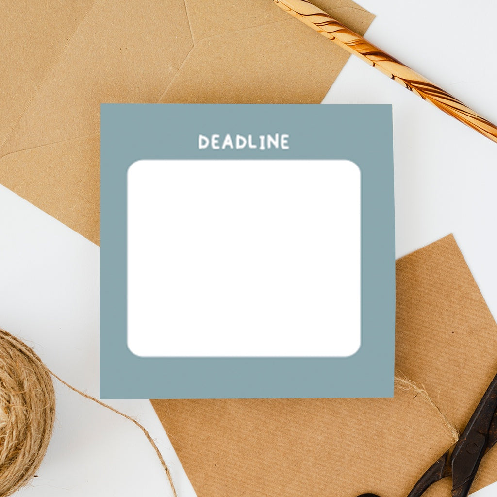 Memo 024 Deadline - Memopad by bukuqu