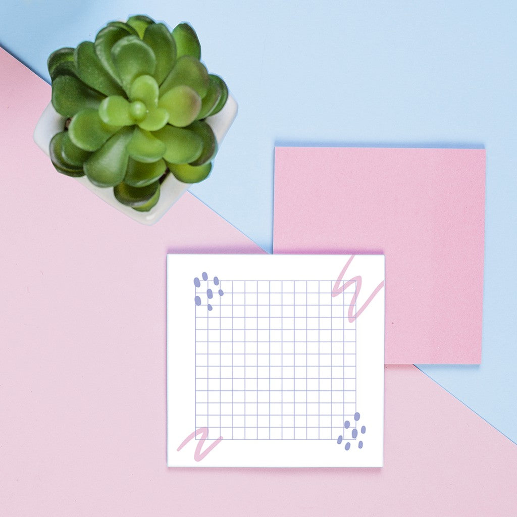 Memo 039 Abstract Grid - Memopad by bukuqu