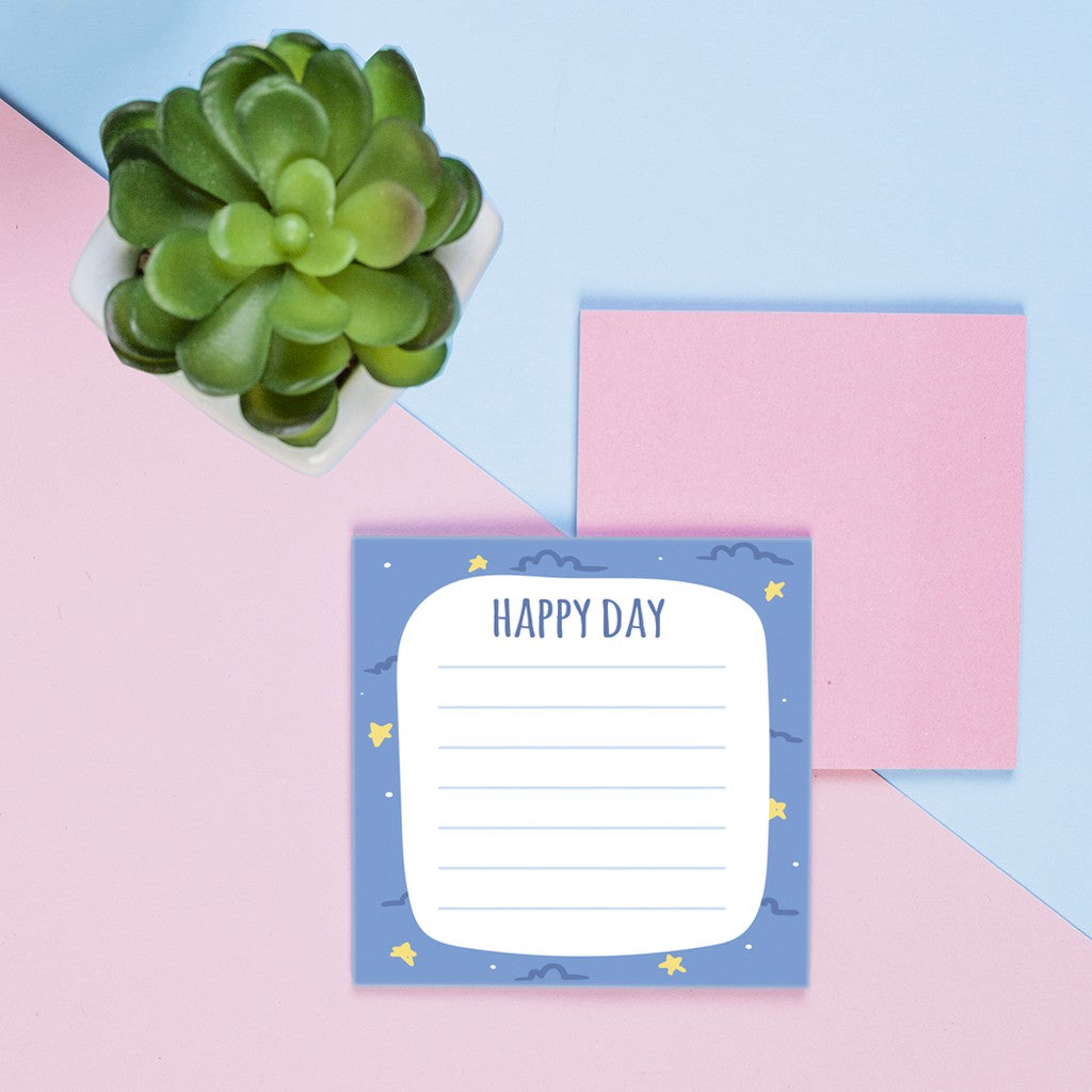 Memo 043 Happy Day - Memopad by bukuqu