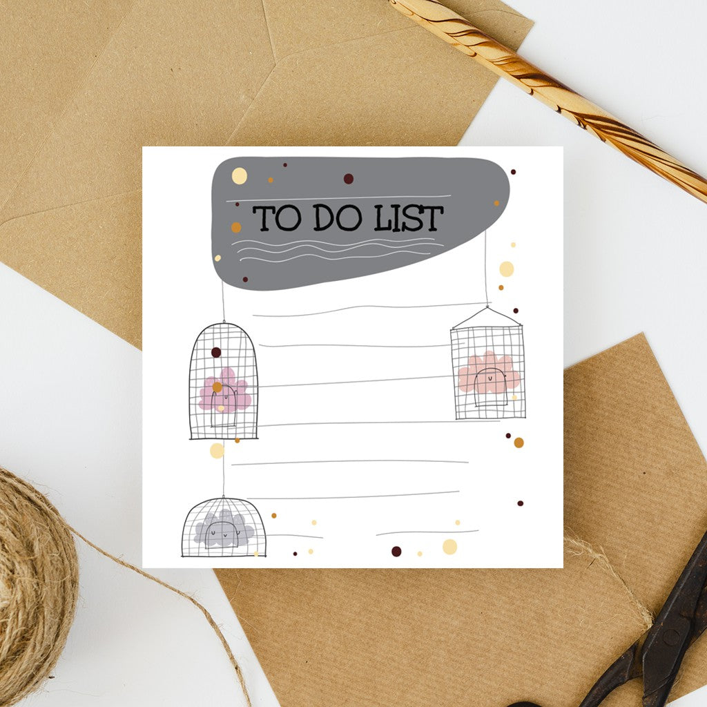 Memo 034 To Do List Bird Version - Memopad by bukuqu