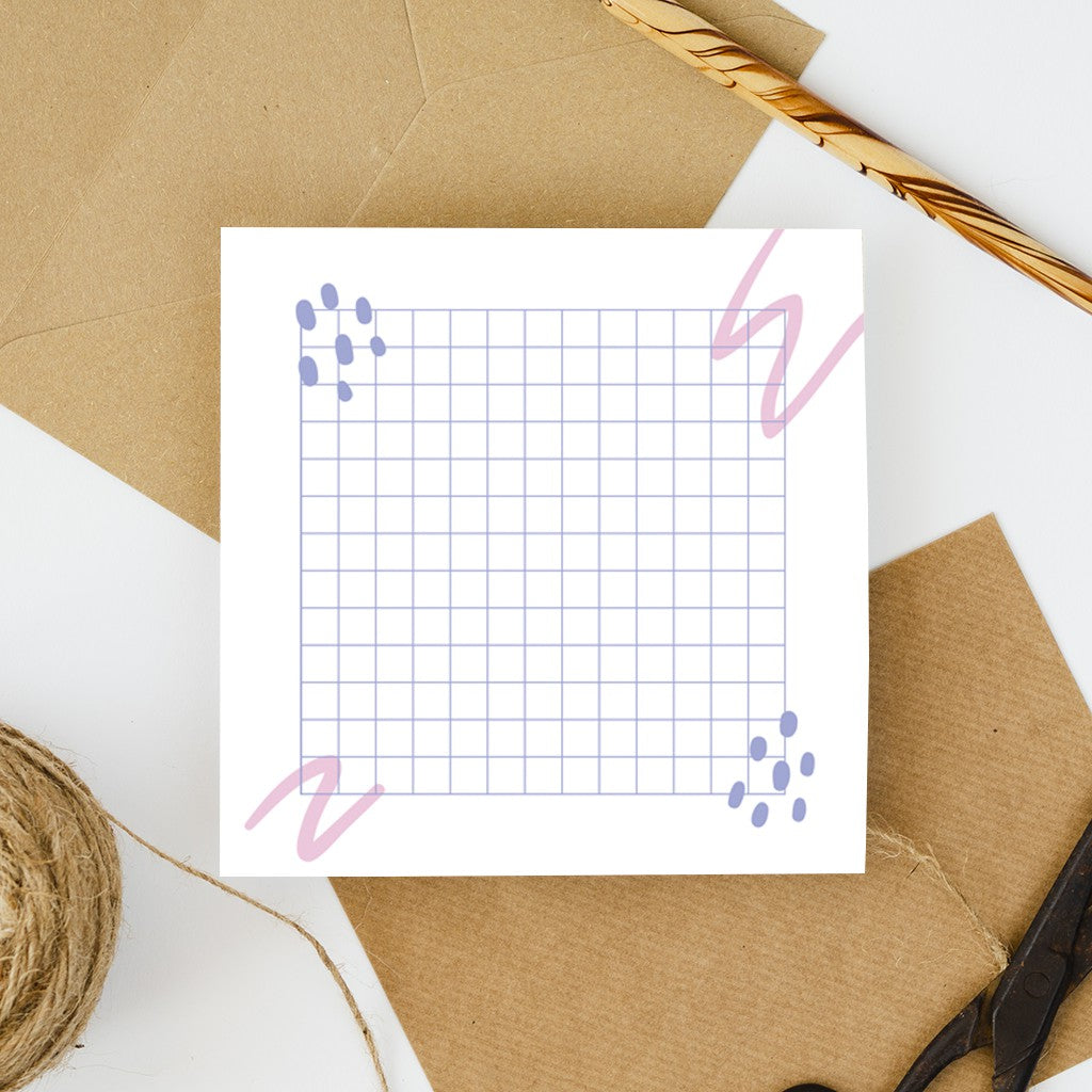 Memo 039 Abstract Grid - Memopad by bukuqu