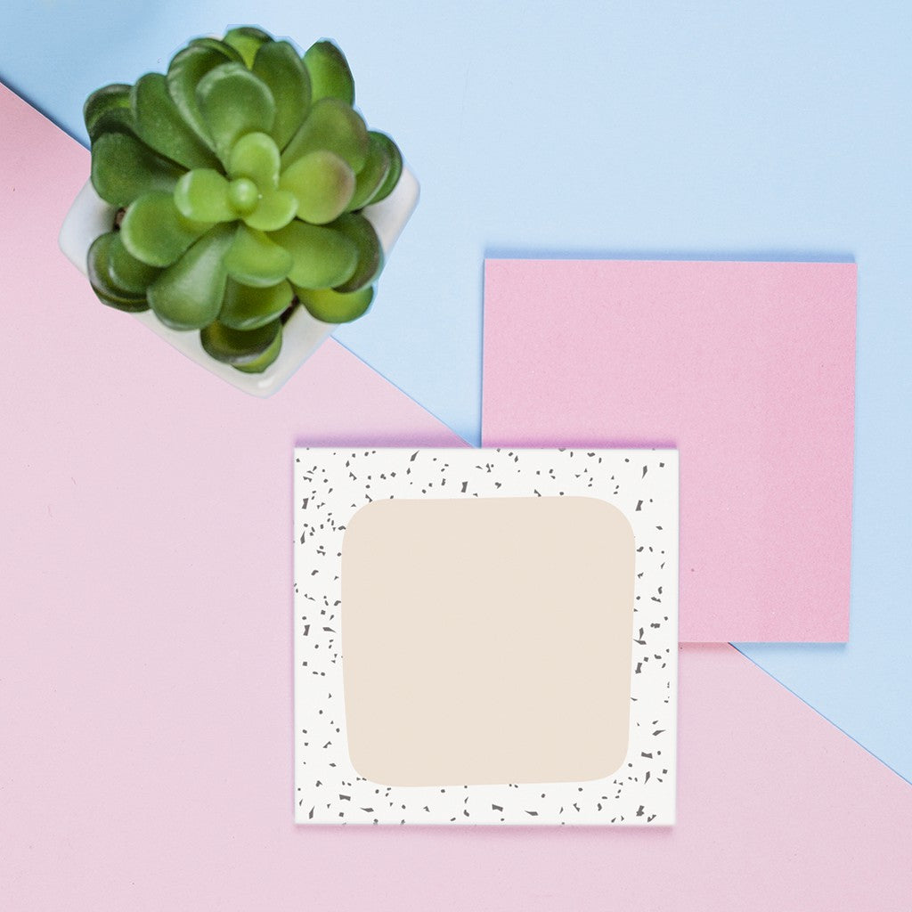 Memo 044 Abstract Terazzo - Memopad by bukuqu
