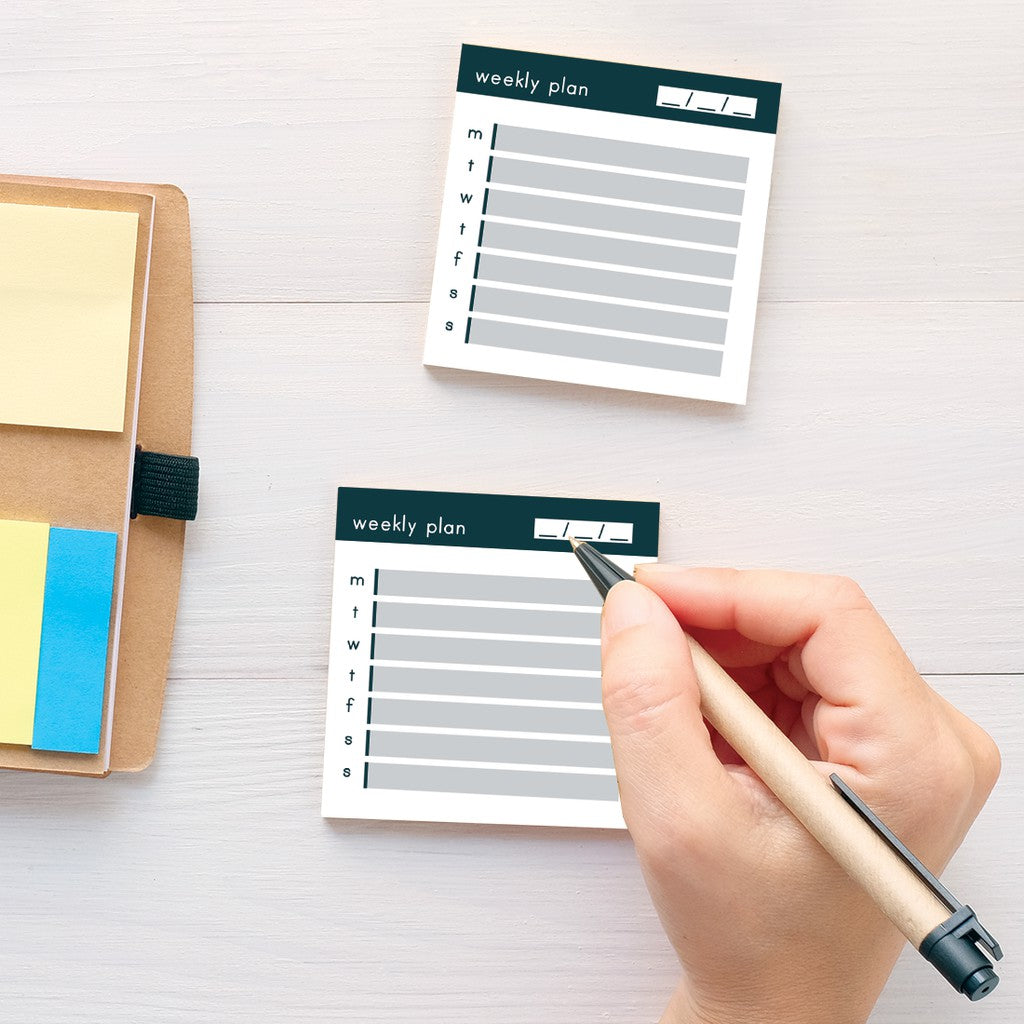 Memo 018 Weekly Plan - Memopad by bukuqu