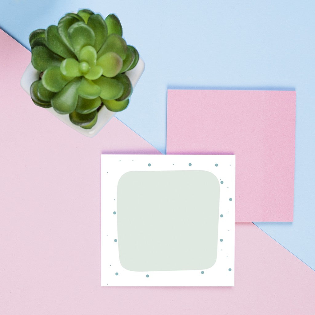 Memo 037 Abstract Dotted - Memopad by bukuqu