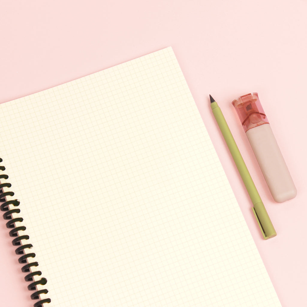 A4 Bookpaper Loose leaf - GRID by bukuqu