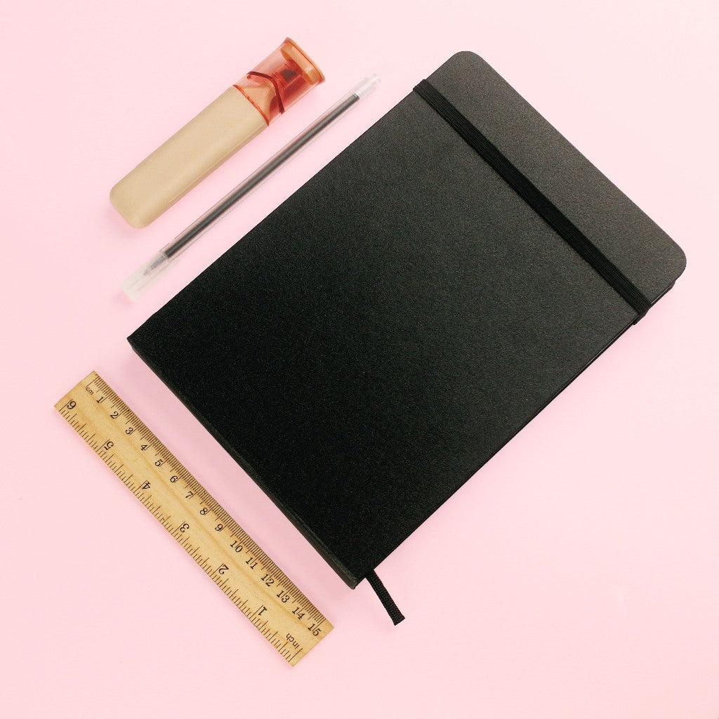 Sketchbook A5 200 gsm Landscape Hardcover by bukuqu