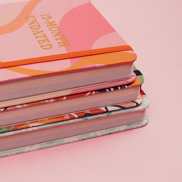 12 MONTH UNDATED Planner by bukuqu