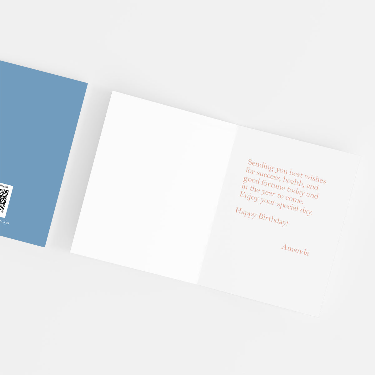 Greeting Cards Happy birthday Biru by bukuqu