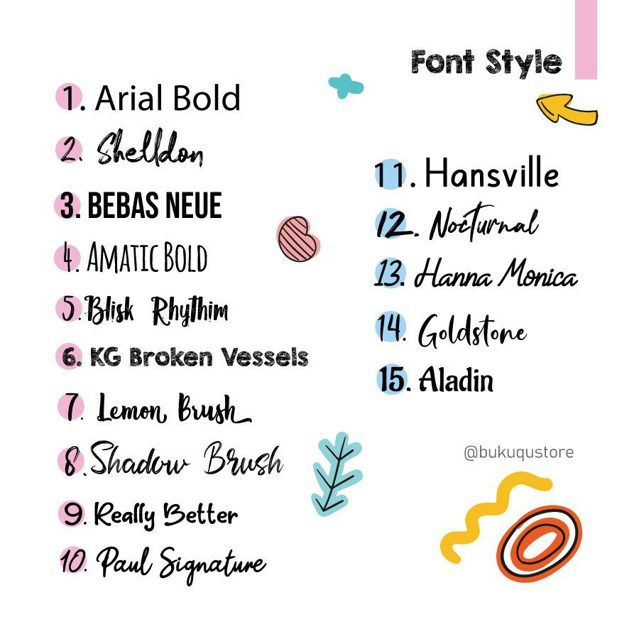 Basic Notebook Nama by bukuqu