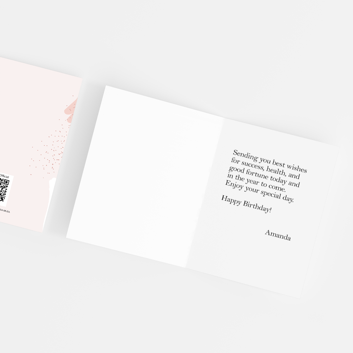 Greeting Cards HBD Color by bukuqu