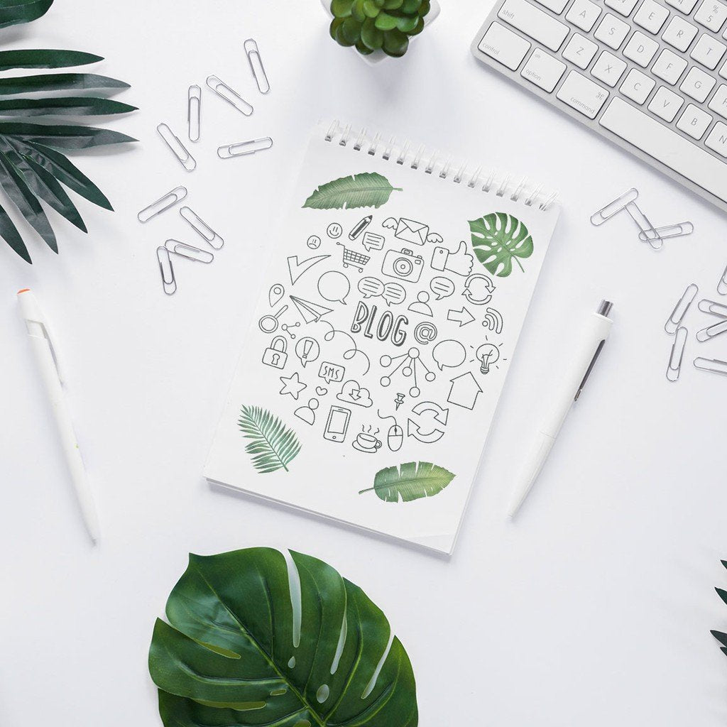 Stiker Journal Monstera by bukuqu