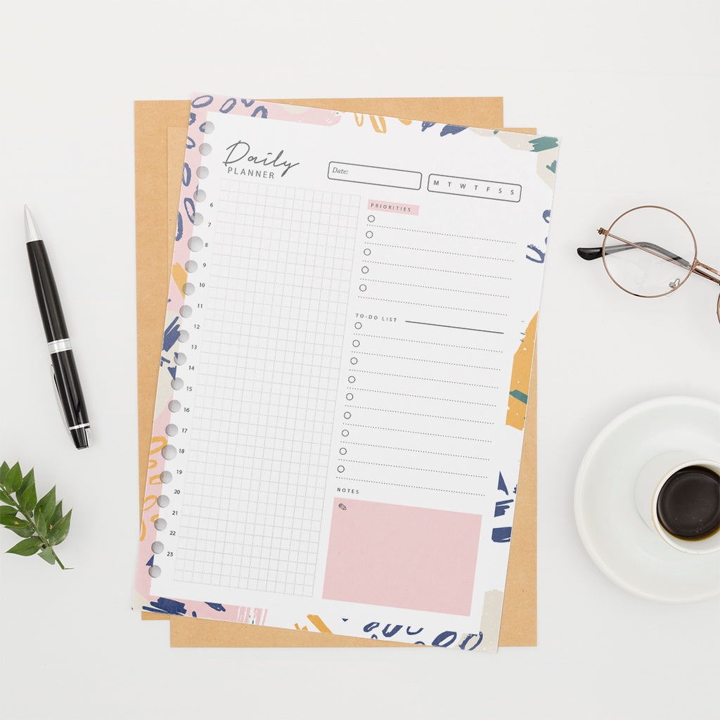 Loose Leaf A5 Daily Planner 2022 by bukuqu