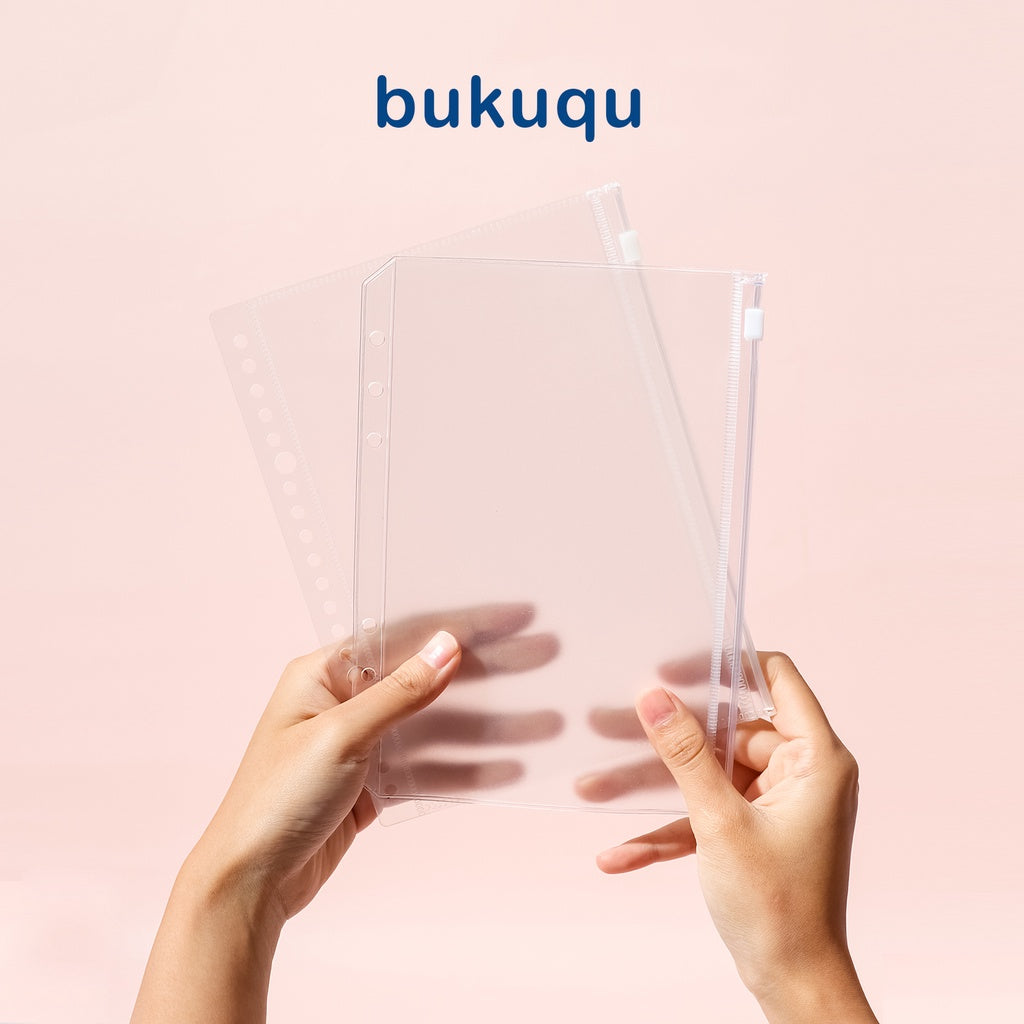 Zipper Bag A5 20/6 holes by bukuqu