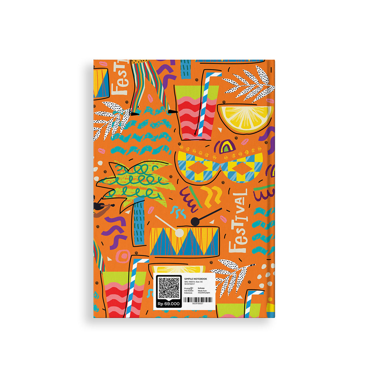 Simple Notebook FESTIVAL by bukuqu