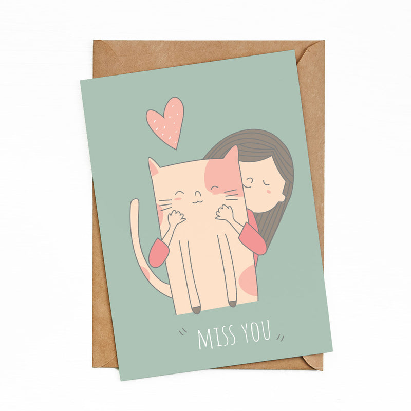 Greeting Cards Miss You by bukuqu