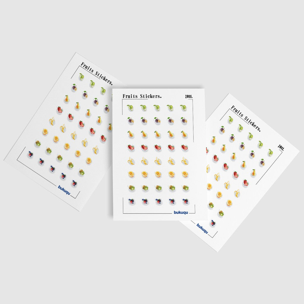Stiker Deco Fruits Stickers by bukuqu