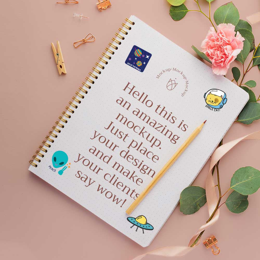Stiker Journal Galaxy by bukuqu
