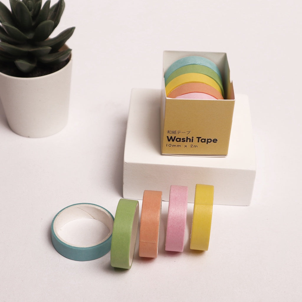 bukuqu Washi Tape PASTEL Series