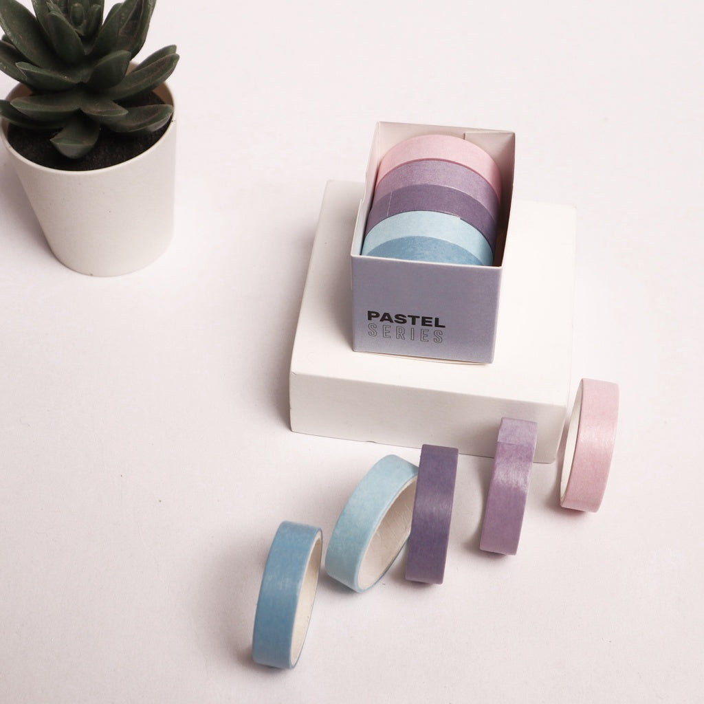 bukuqu Washi Tape PASTEL Series
