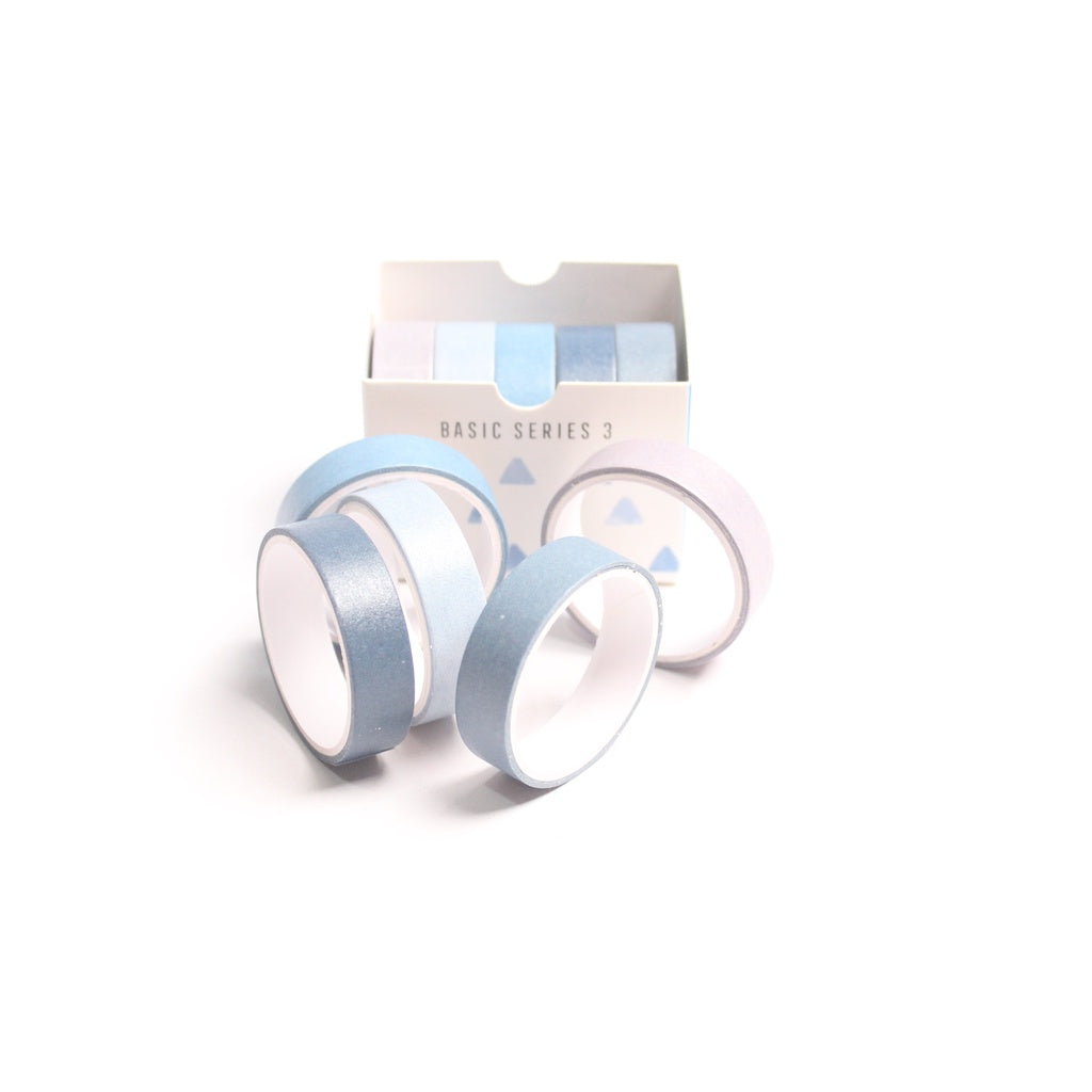 bukuqu Washi Tape BASIC Series