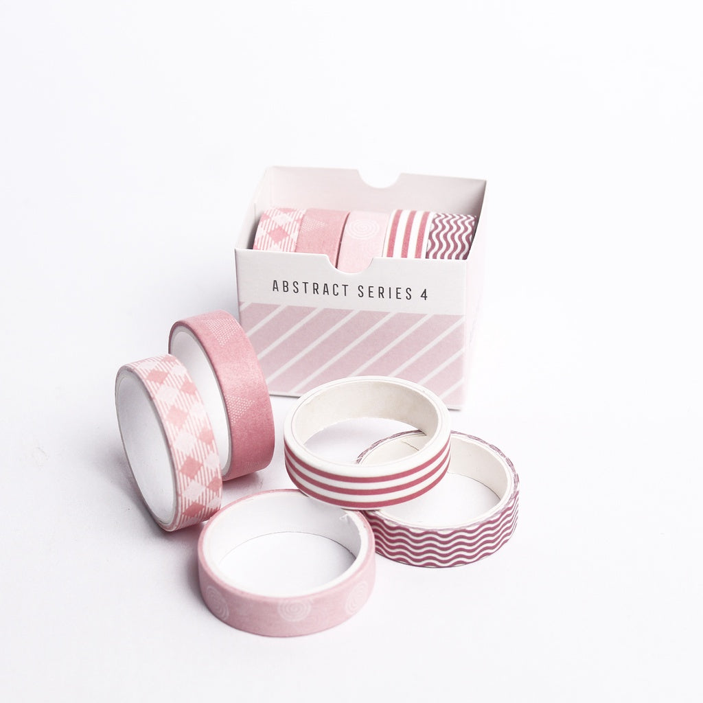 bukuqu Washi Tape ABSTRACT Series