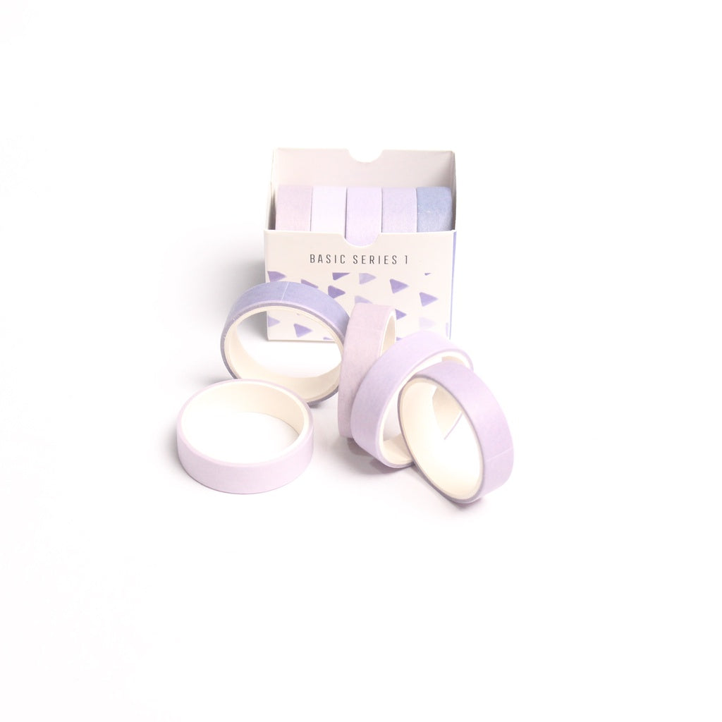 bukuqu Washi Tape BASIC Series