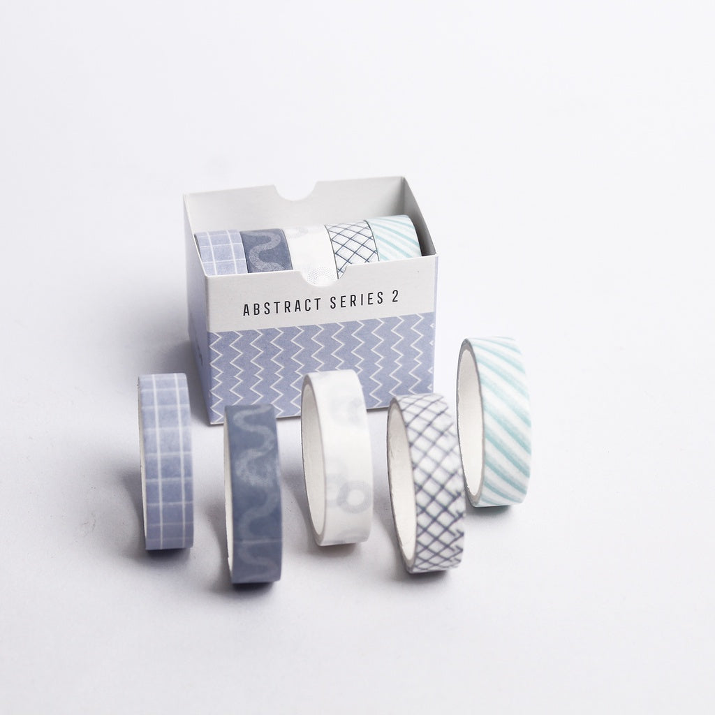 bukuqu Washi Tape ABSTRACT Series