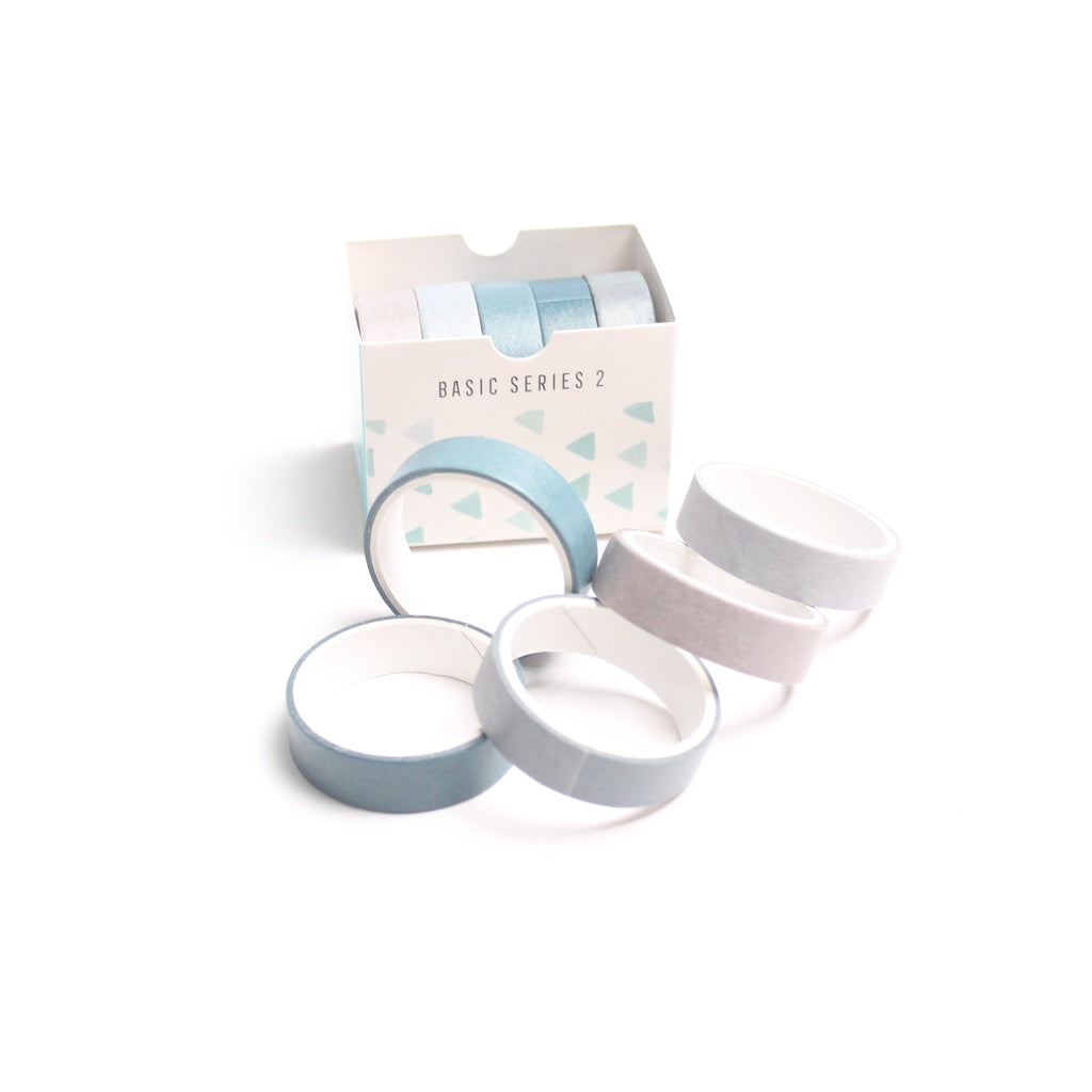 bukuqu Washi Tape BASIC Series