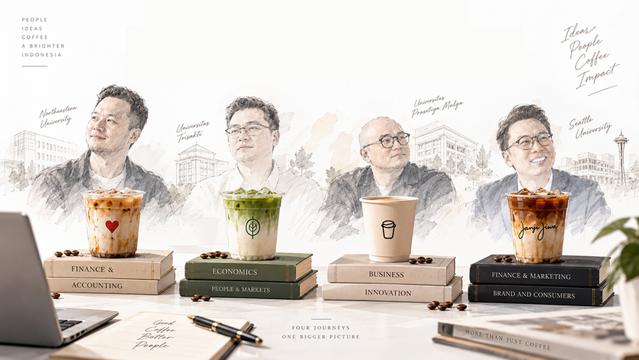 Kampus Para Bos Kopi Indonesia: Mengintip Pendidikan Founder Kopi Kenangan, Fore, Tuku dan Janji Jiwa