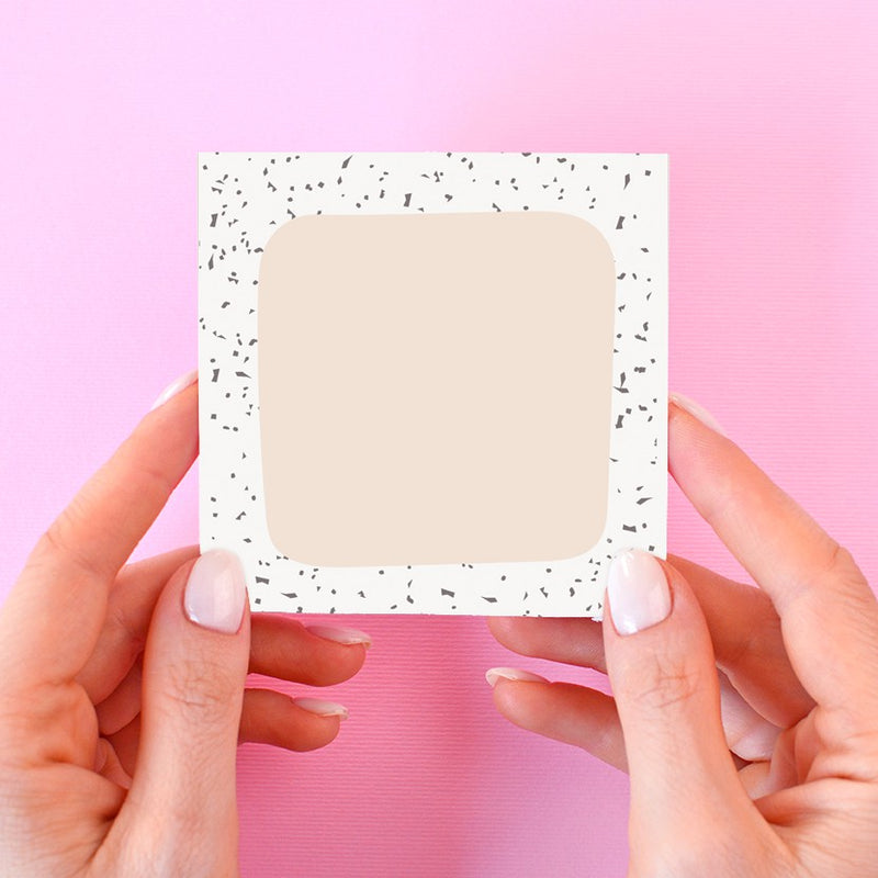 Memo 044 Abstract Terazzo - Memopad by bukuqu