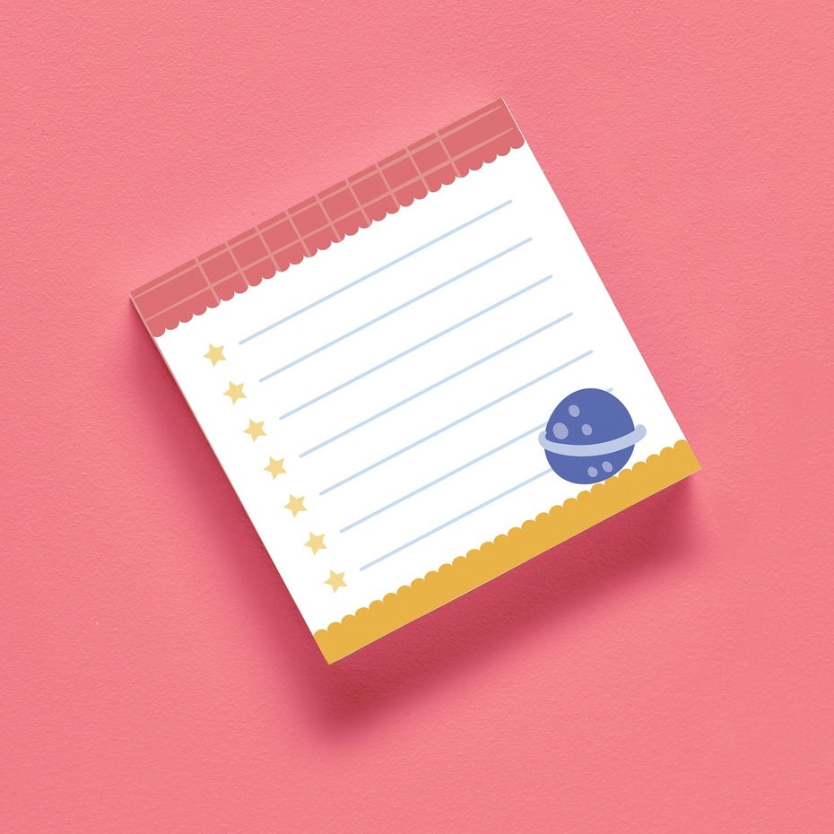 Memo 040 Star List - Memopad by bukuqu