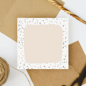 Memo 044 Abstract Terazzo - Memopad by bukuqu