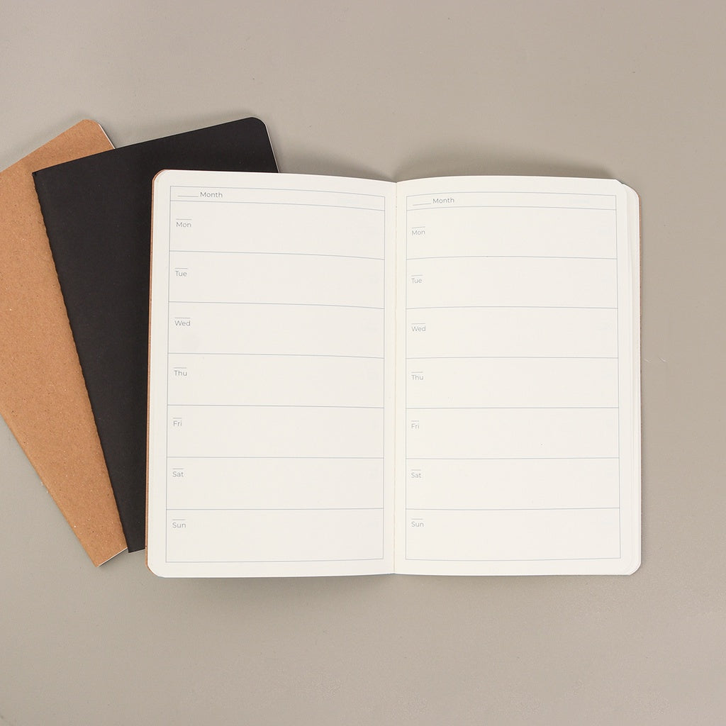 Weekly Journal - Agenda - Planner Softcover by bukuqu