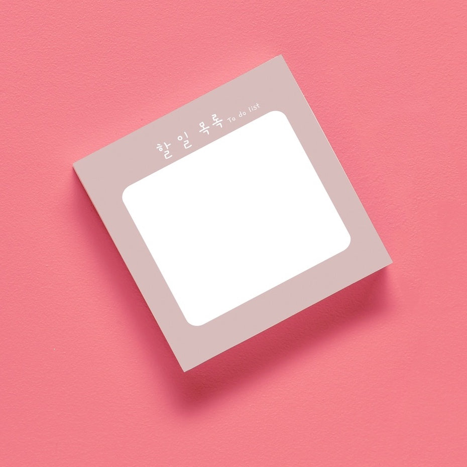 Memo 025 To do list 할 일 목록 - Memopad by bukuqu
