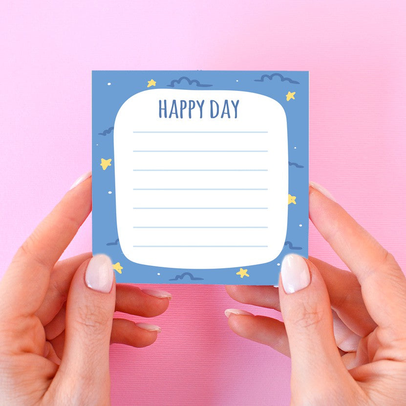 bukuqu Memo 043 Happy Day - Memopad