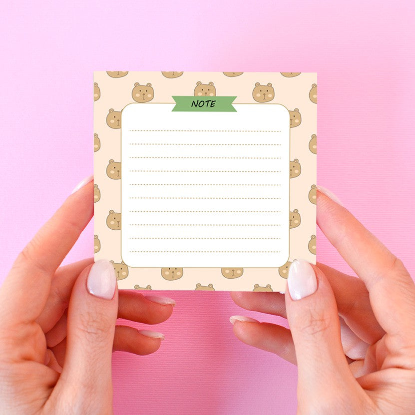 bukuqu Memo 031 Bear - Memopad