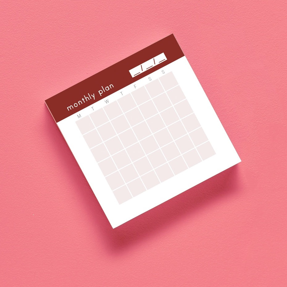 Memo 019 Monthly Planner - Memopad by bukuqu