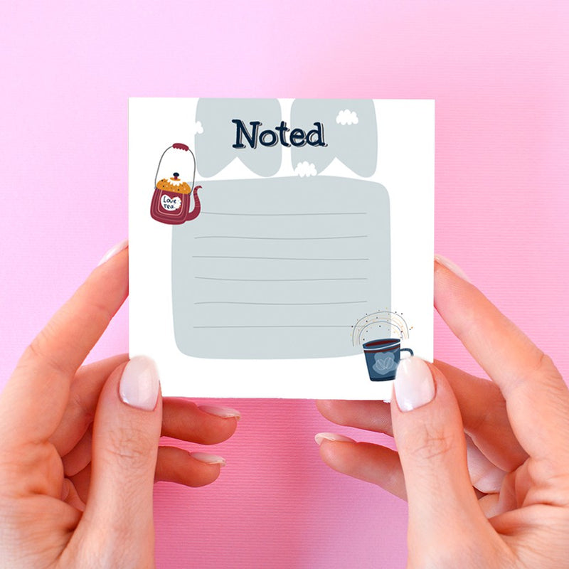Memo 036 Noted Grey - Memopad by bukuqu