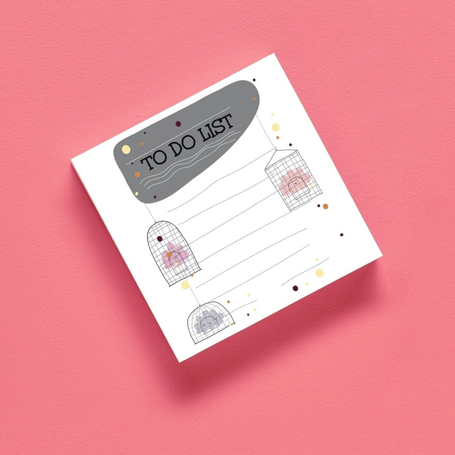 Memo 034 To Do List Bird Version - Memopad by bukuqu