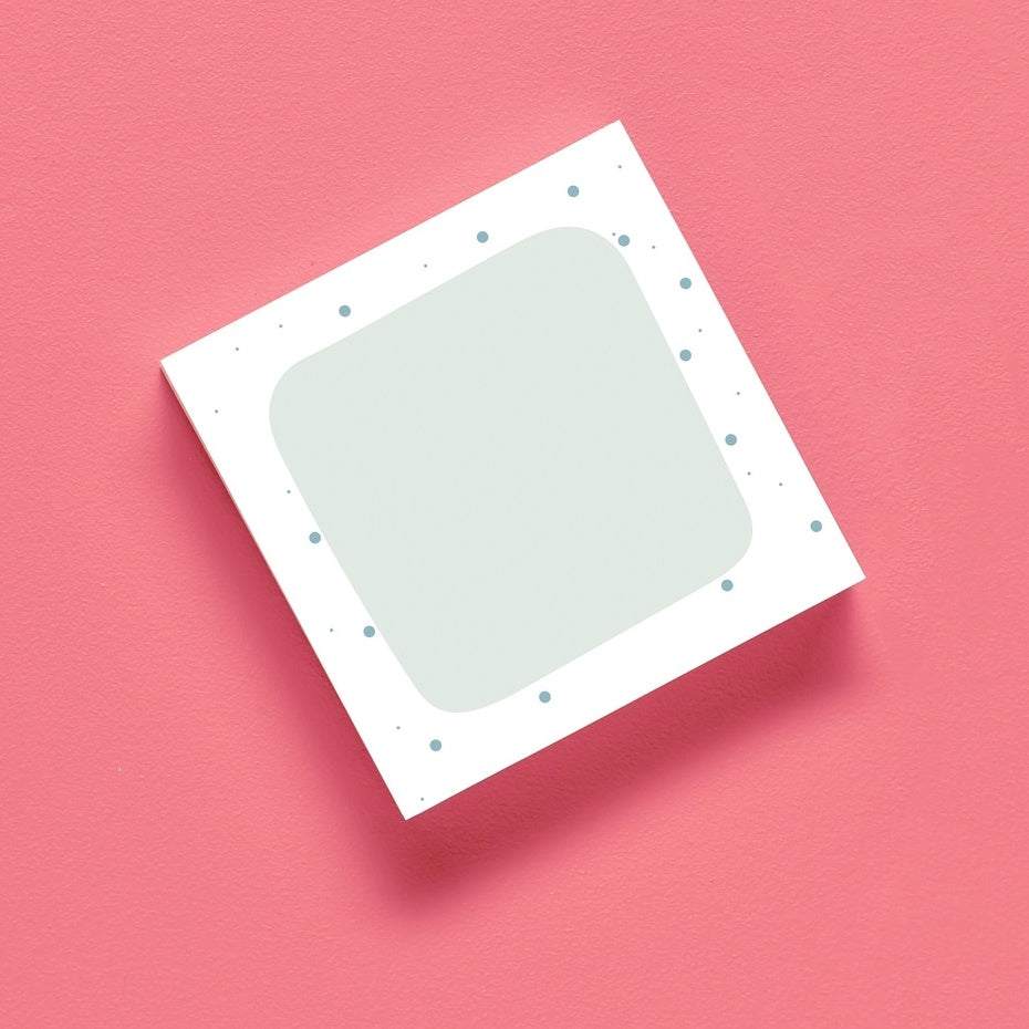 Memo 037 Abstract Dotted - Memopad by bukuqu