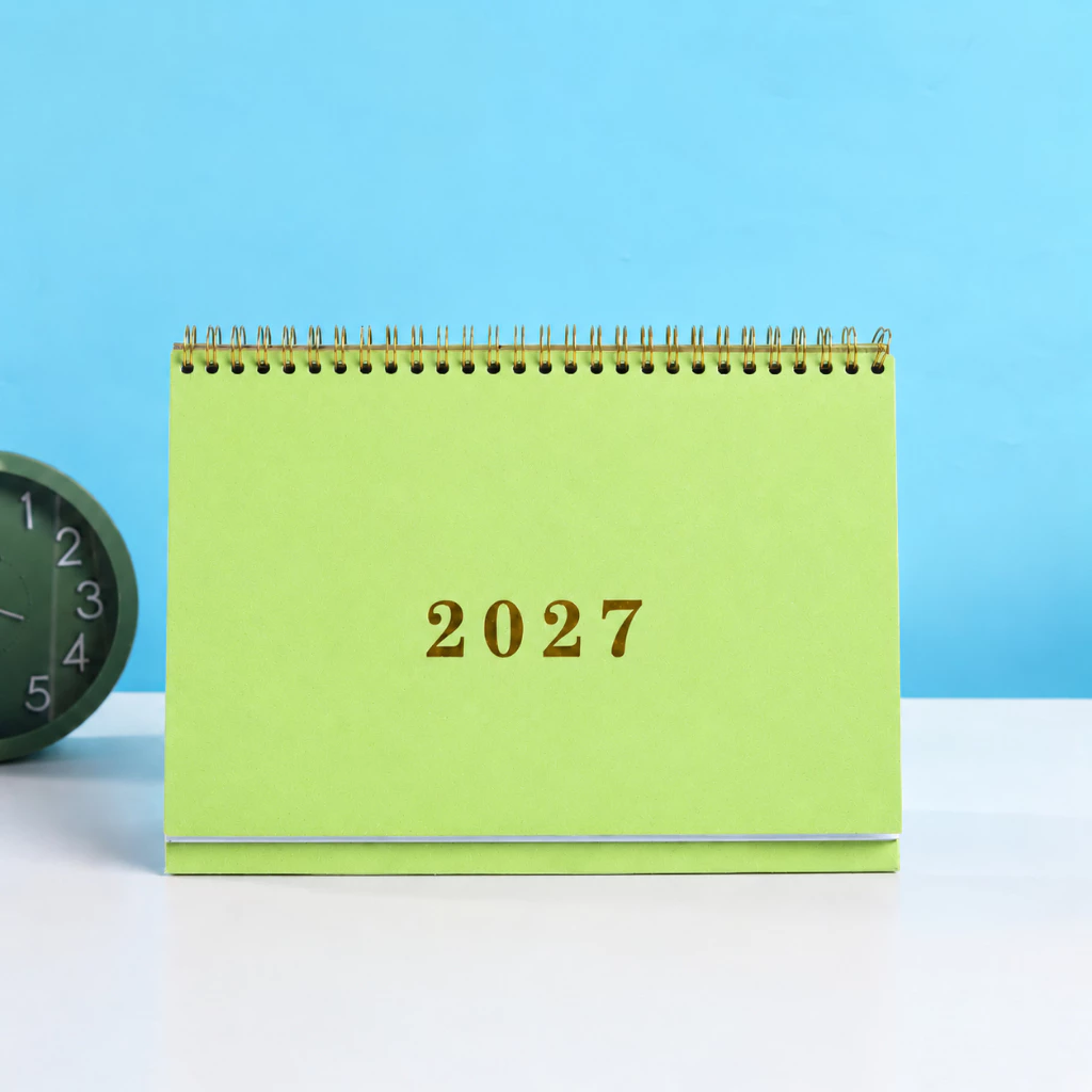 bukuqu B5 Desk Calendar 2027