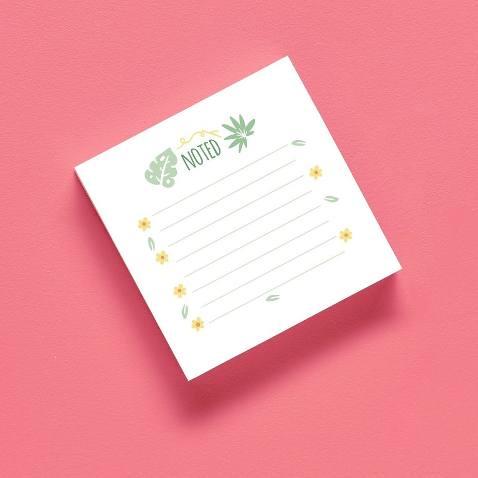 Memo 042 Green Noted - Memopad by bukuqu