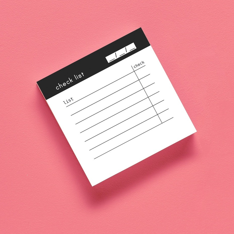 Memo 020 Checklist - Memopad by bukuqu